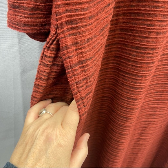 Cut Loose Textured Knit Maxi Dress Size Large Pockets - Picture 6 of 9